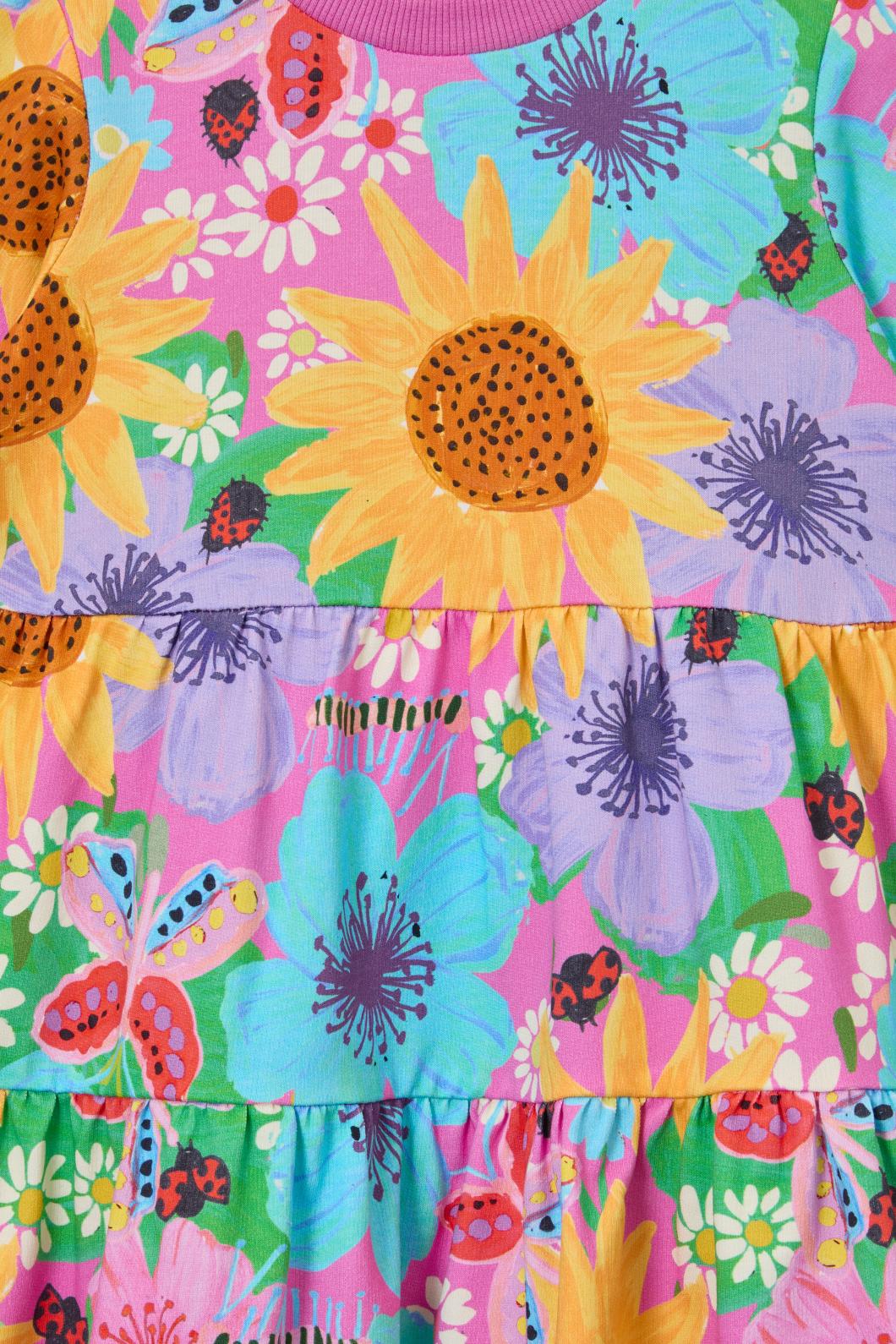 Princess Highway - Sunflower Kids Dress - multi