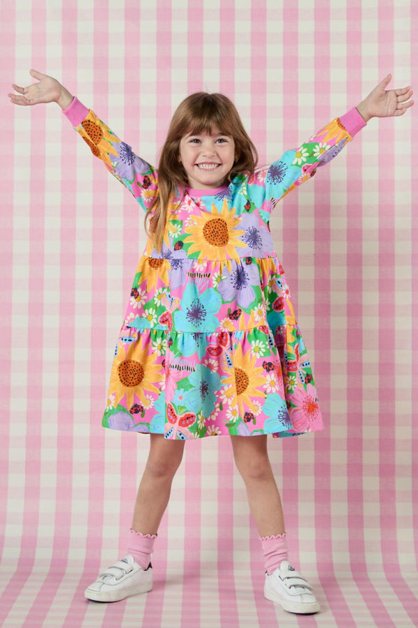 Princess Highway - Sunflower Kids Dress - multi
