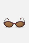 Princess Highway - Plum Classic 90s Sunglasses - plum