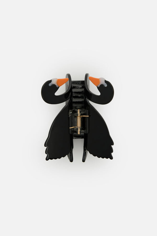 Princess Highway - Black Swan Claw Clip - black