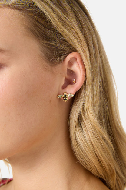 Princess Highway - Little Bee Stud Earrings - gold