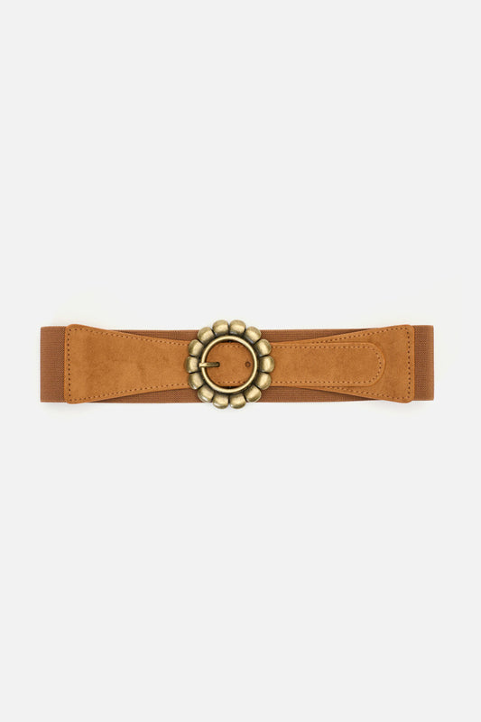 Princess Highway - Daisy Faux Suede Waist Belt - tan