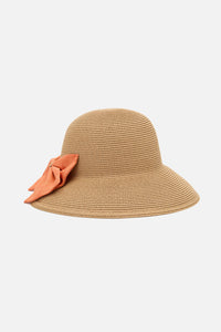 Princess Highway - Bow Cut Out Sun Hat - peach