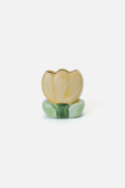 Princess Highway - Cute Tulip Vase - yellow