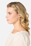 Princess Highway - Daisy Hoop Earrings - gold