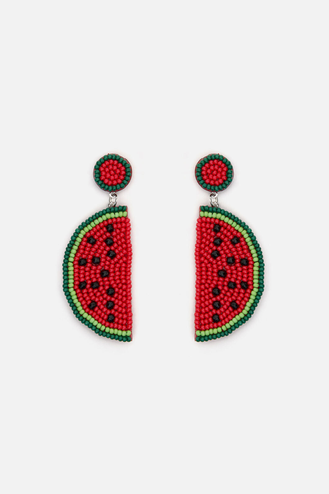 Princess Highway - Watermelon Beaded Earrings - watermelon