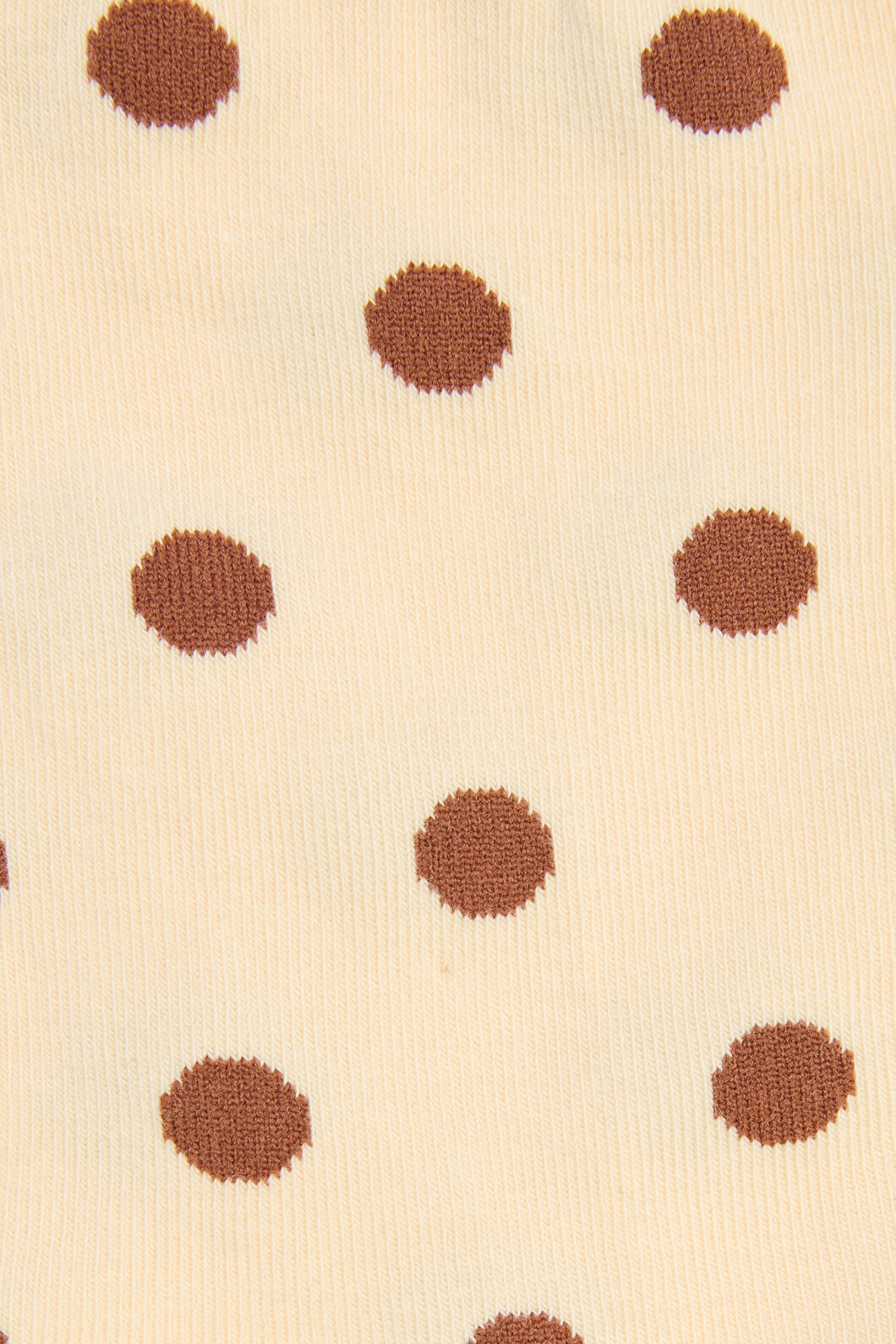 Princess Highway - Chocolate Spot Socks - cream