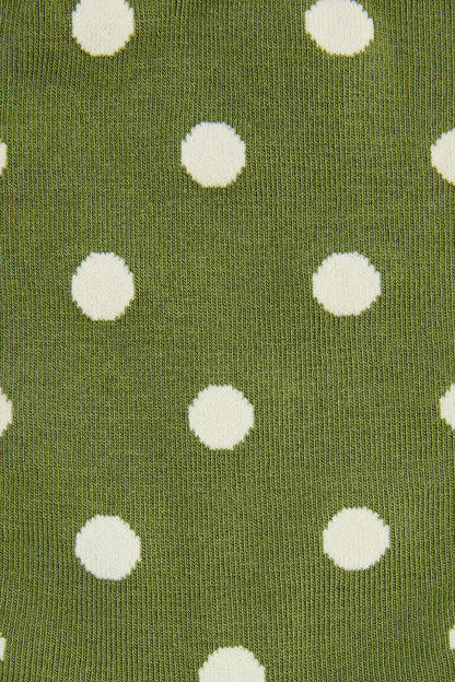 Princess Highway - Olive Spot Socks - olive