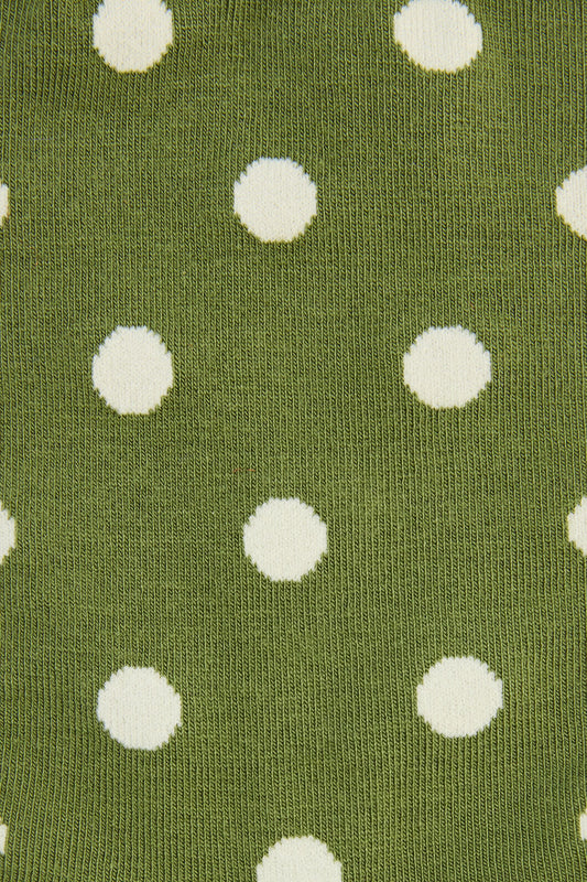 Princess Highway - Olive Spot Socks - olive
