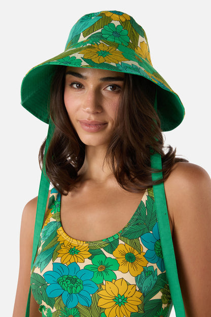 Princess Highway - Rita Reversible Hat - green
