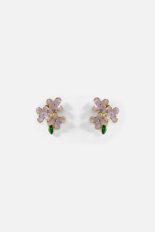 Princess Highway - Flower Bouquet Stud Earrings - multi