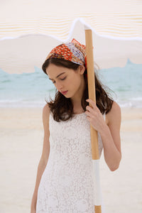 Princess Highway - Patchwork Bandana - orange