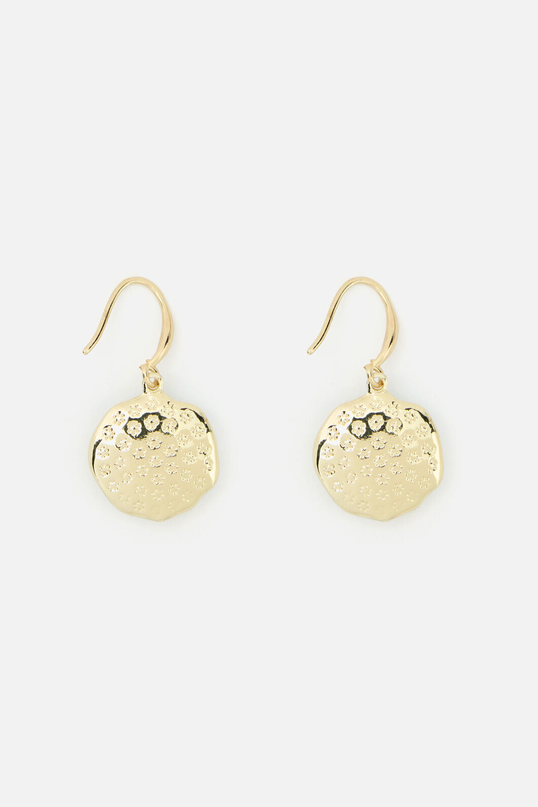 Princess Highway - Enamel Floral Earrings - gold