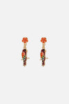 Princess Highway - Parrot Hibiscus Earrings - multi