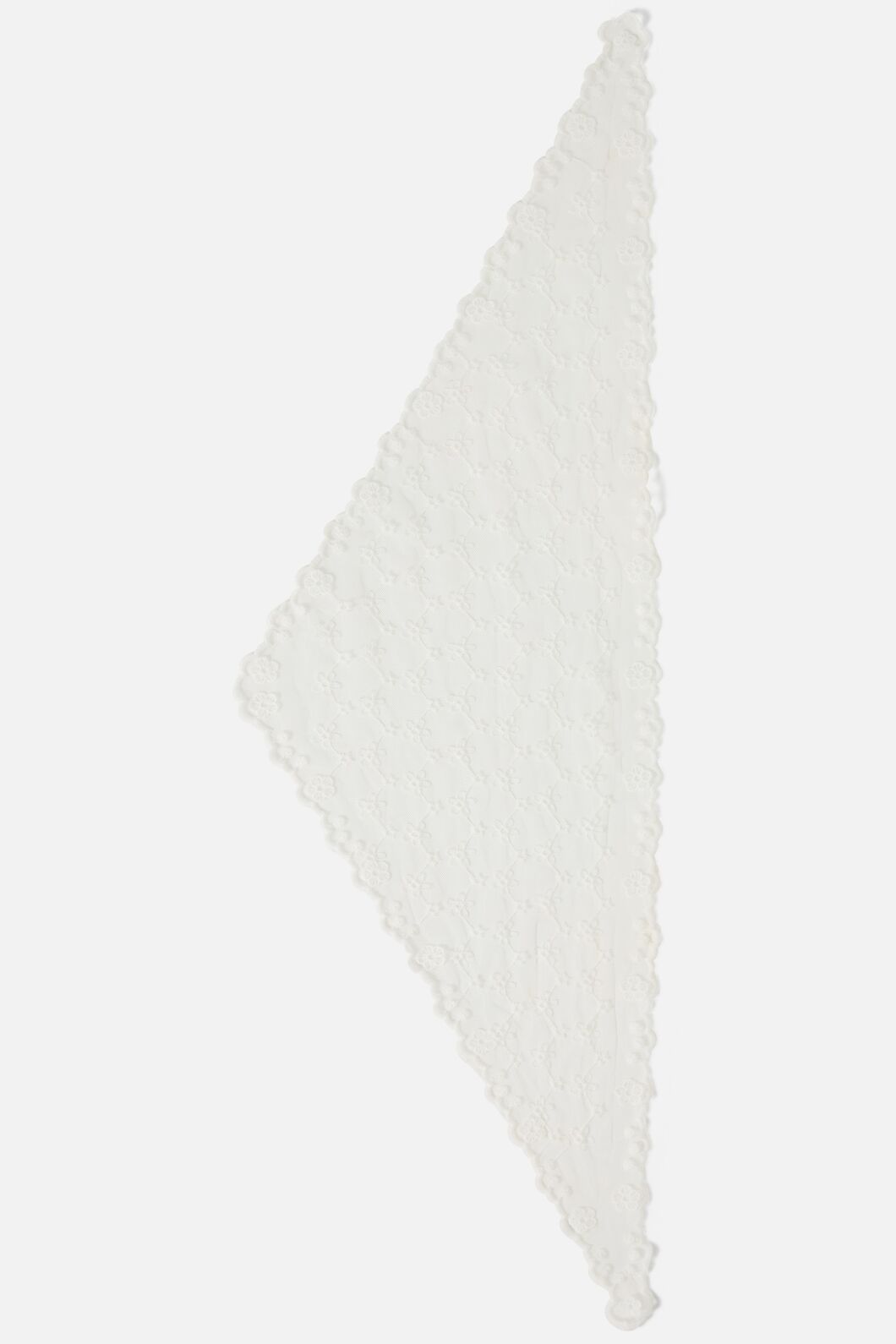 Princess Highway - Soft Lace Head Scarf - white