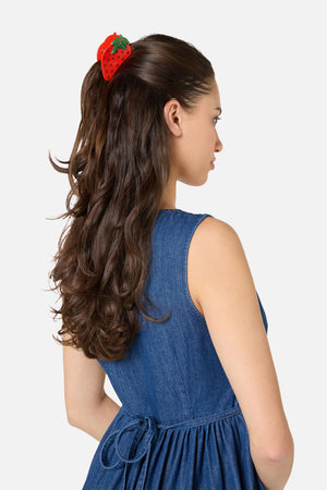 Princess Highway - Strawberry Claw Clip - red