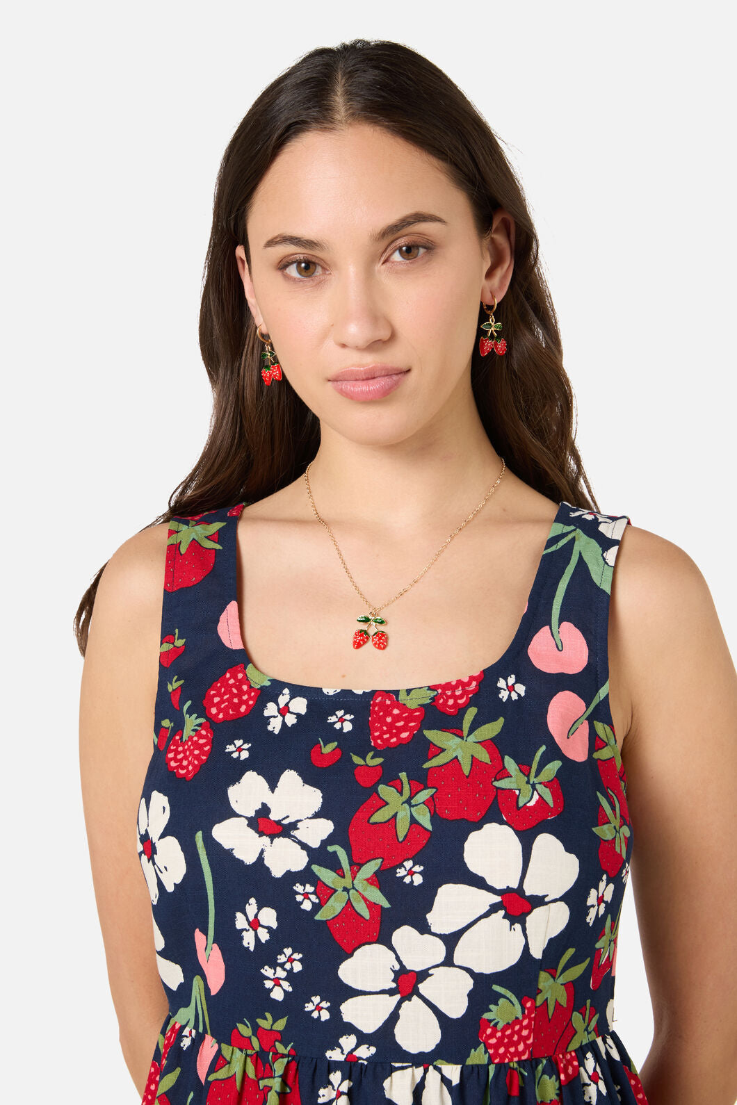 Princess Highway - Strawberry Necklace - gold