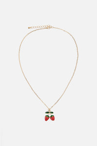 Princess Highway - Strawberry Necklace - gold