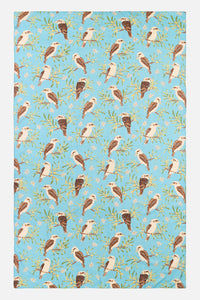 Princess Highway - Kookaburra Soft Scarf - blue