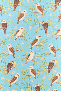 Princess Highway - Kookaburra Soft Scarf - blue