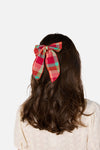 Princess Highway - Piper Check Barrette Bow - pink