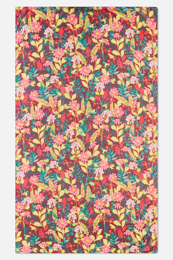 Princess Highway - Tiana Tree Frog Soft Scarf - burgundy