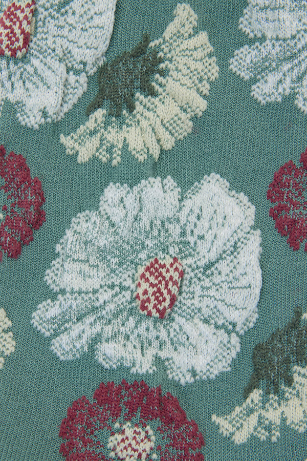 Princess Highway - Flower Garden Sock - green