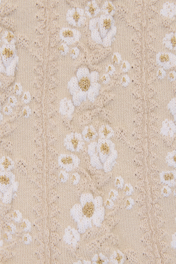 Princess Highway - Floral Frill Sock - khaki