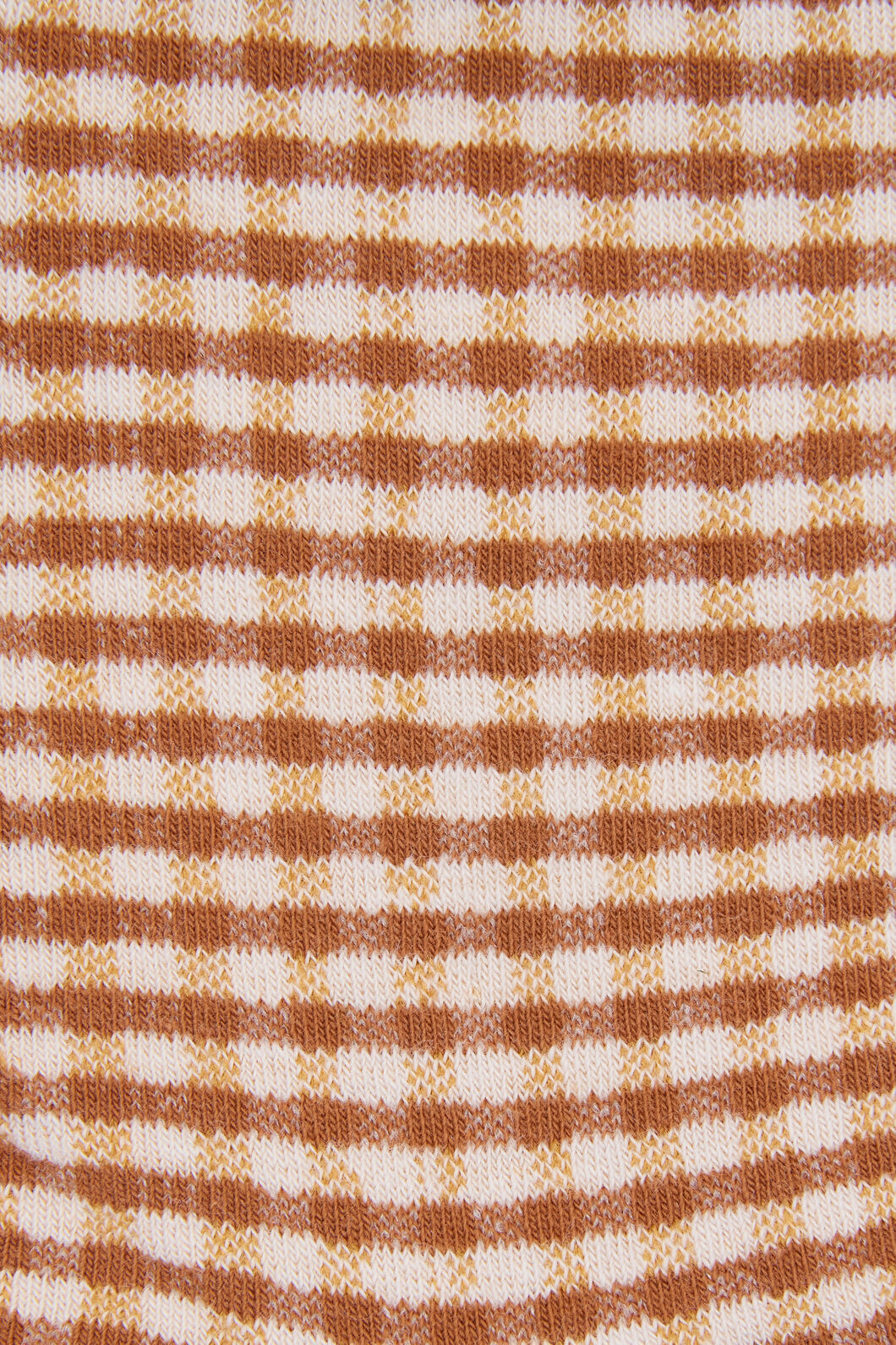 Princess Highway - Mustard Check Ankle Sock - mustard