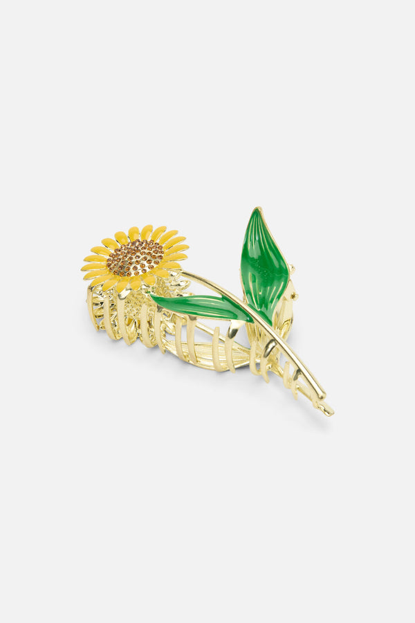 Princess Highway - Sunflower Claw Clip - yellow