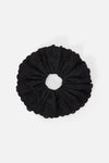 Princess Highway - Black Broderie Scrunchie - black