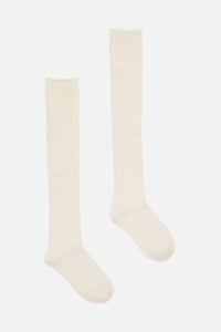 Princess Highway - Cream Long Rib Sock - cream
