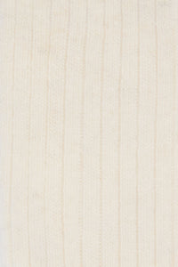 Princess Highway - Cream Long Rib Sock - cream