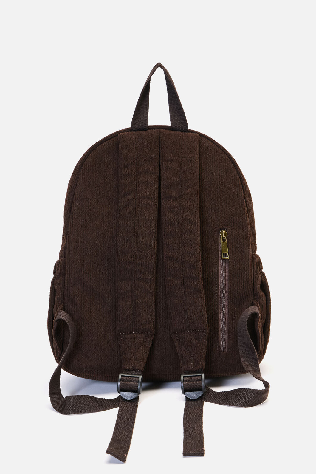 Princess Highway - Duck Embroidered Cord Backpack - chocolate