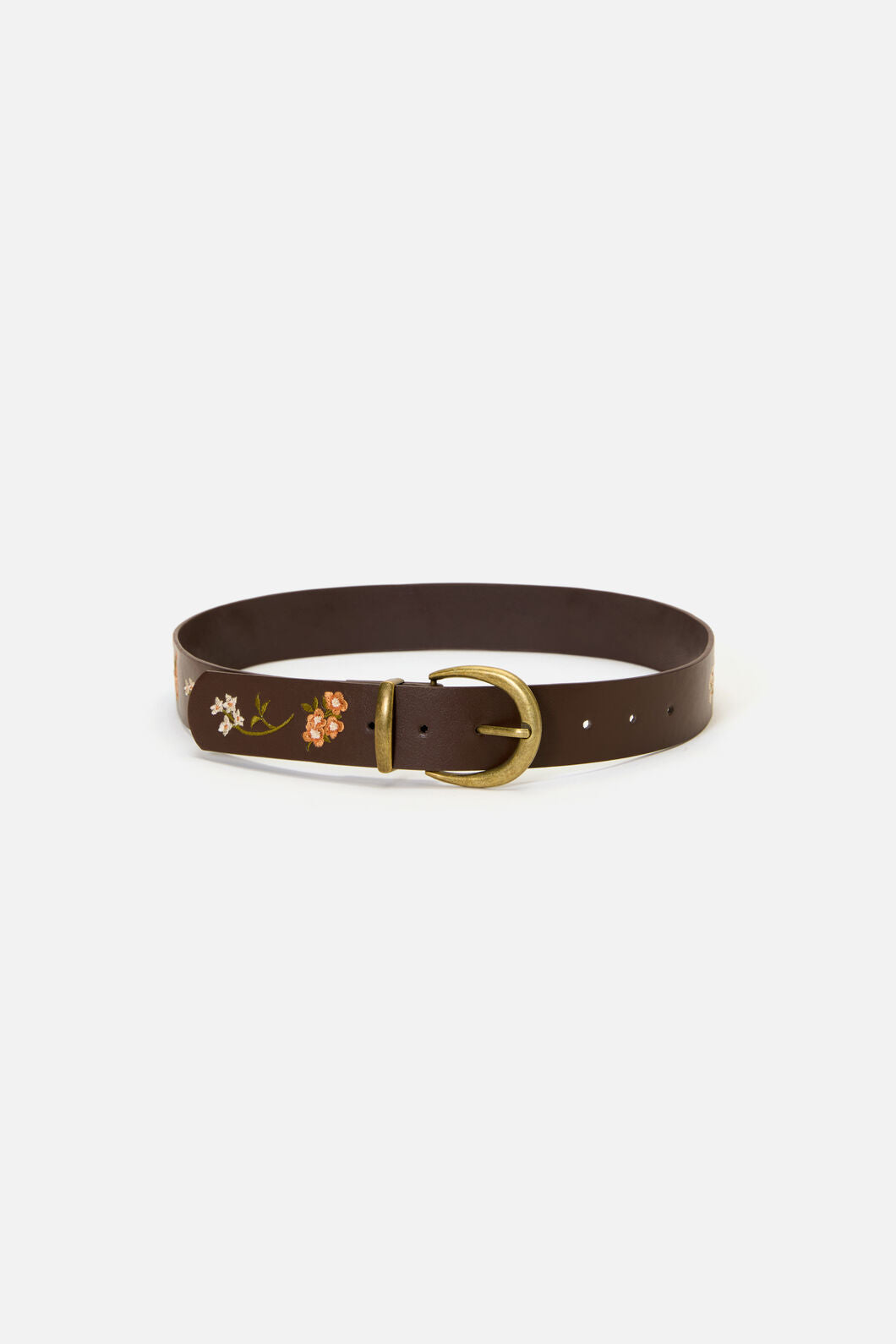 Princess Highway - Winona Embroidered Belt - chocolate