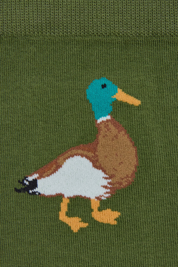 Princess Highway - Duck Sock - green