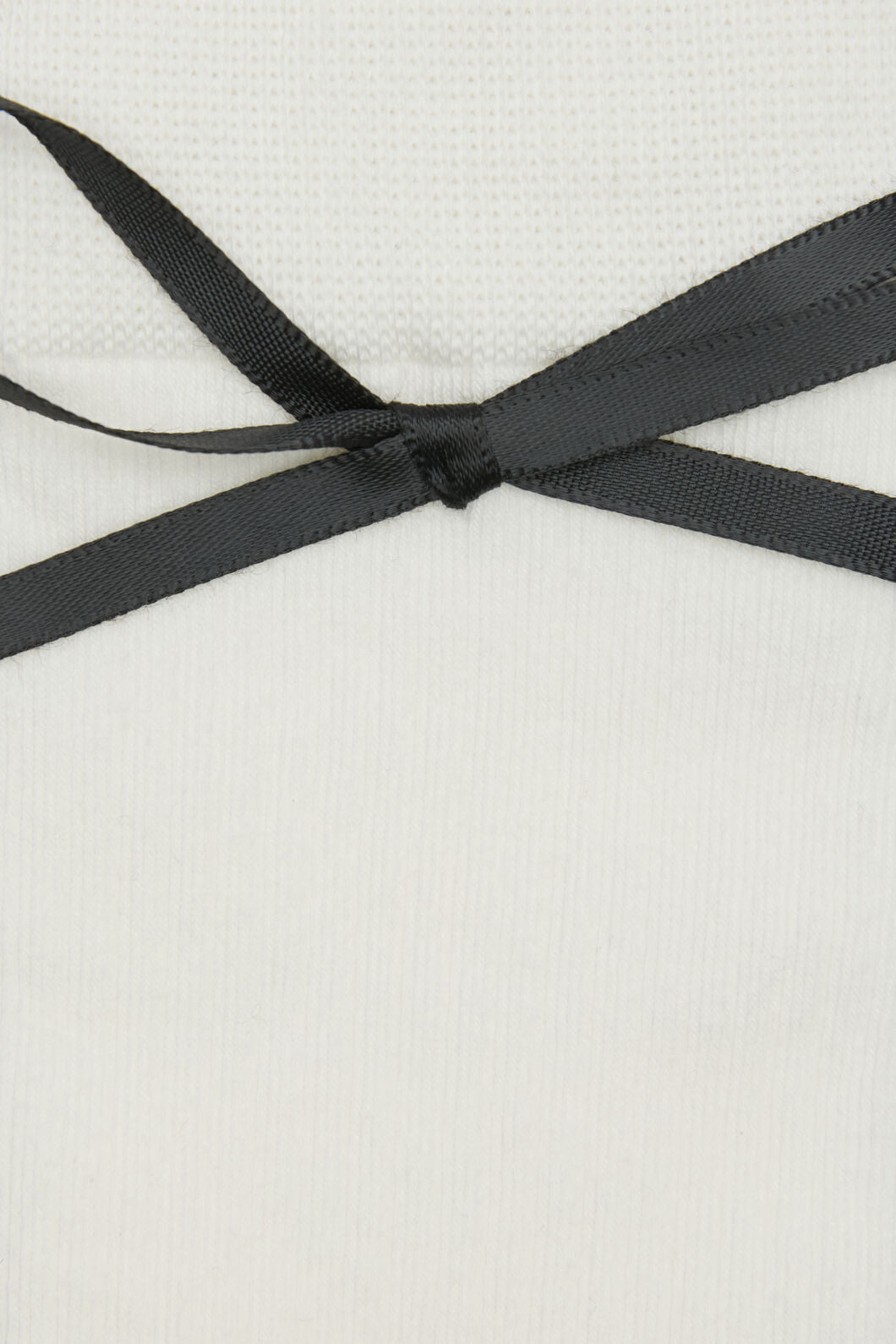 Princess Highway - White Knee High Bow Socks - white