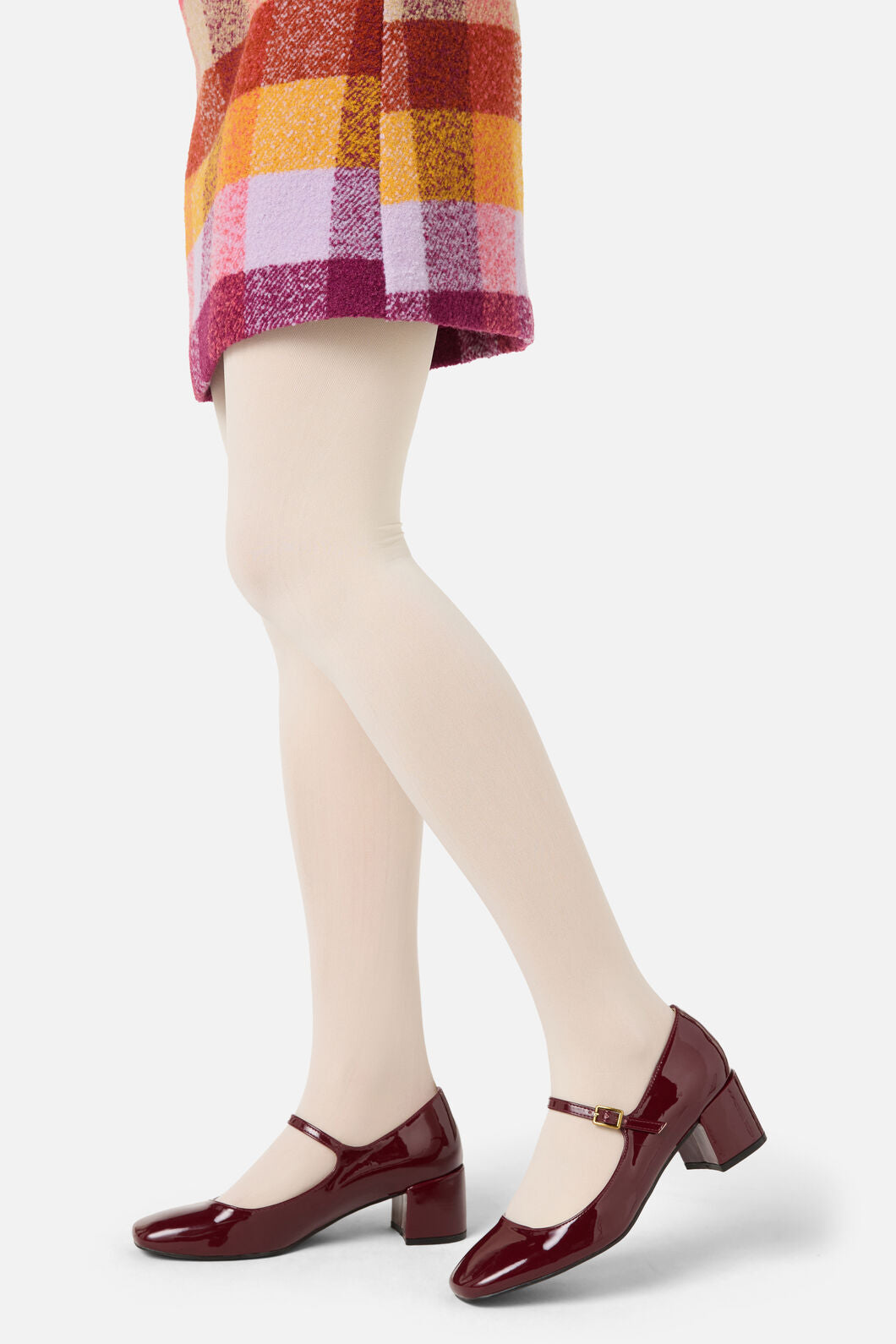 Princess Highway - Cream Plain Tights - cream