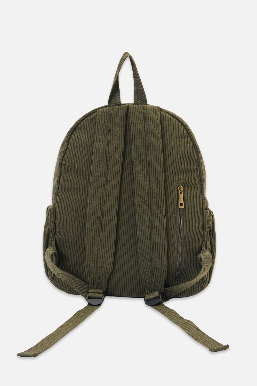 Princess Highway - Fox Embroidered Cord Backpack - green