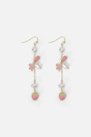Princess Highway - Rose Bud Earrings - gold