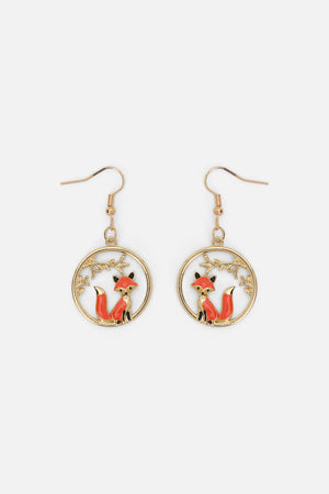 Princess Highway - Sweet Fox Earrings - orange