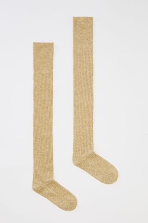 Princess Highway - Oatmeal Over The Knee Socks - oatmeal