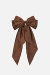 Princess Highway - Velvet Barrette Hair Clip - chocolate