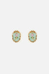 Princess Highway - Framed Tulip Earrings - gold