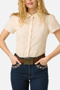 Princess Highway - Fancy Buckle Belt - chocolate
