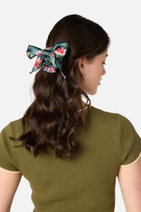 Princess Highway - Goldie Scarf Scrunchie - green