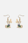 Princess Highway - Butterfly Cat Earrings - gold