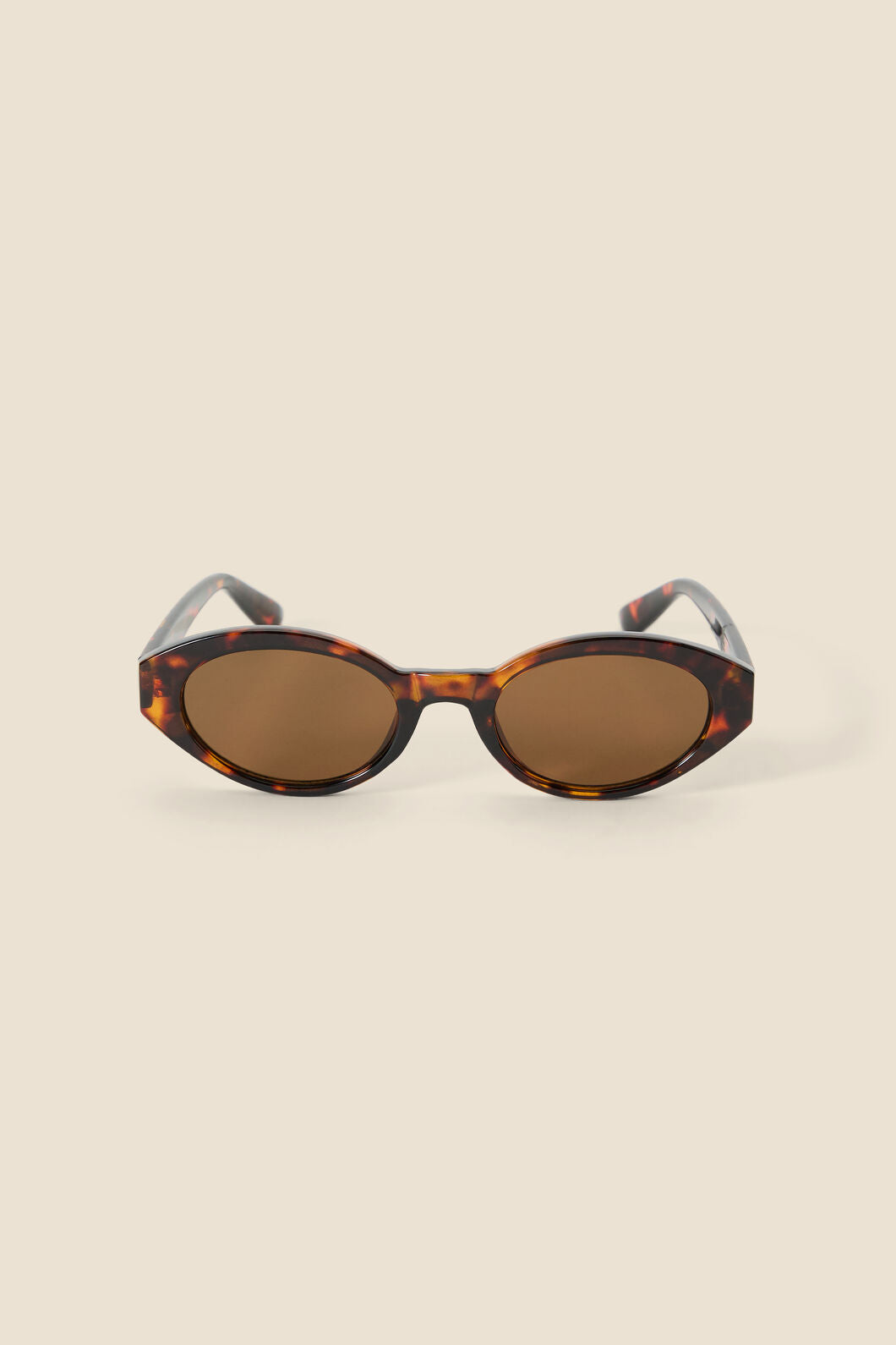 Princess Highway - Classic 90's Wide Side Sunglasses - tort