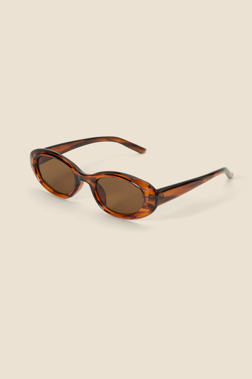 Princess Highway - Classic 90's Wide Side Sunglasses - tort
