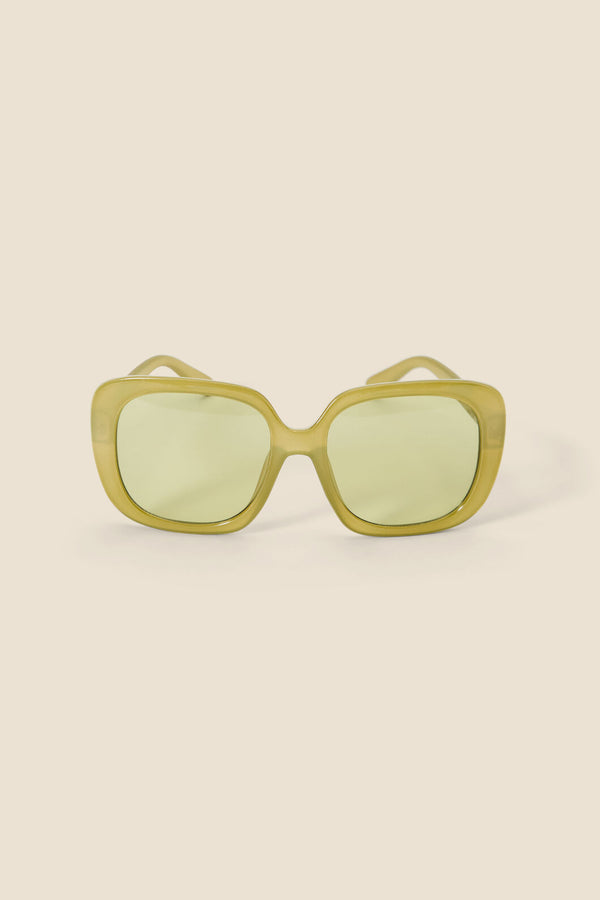 Princess Highway - Green 70’S Sunset Sunglasses - green